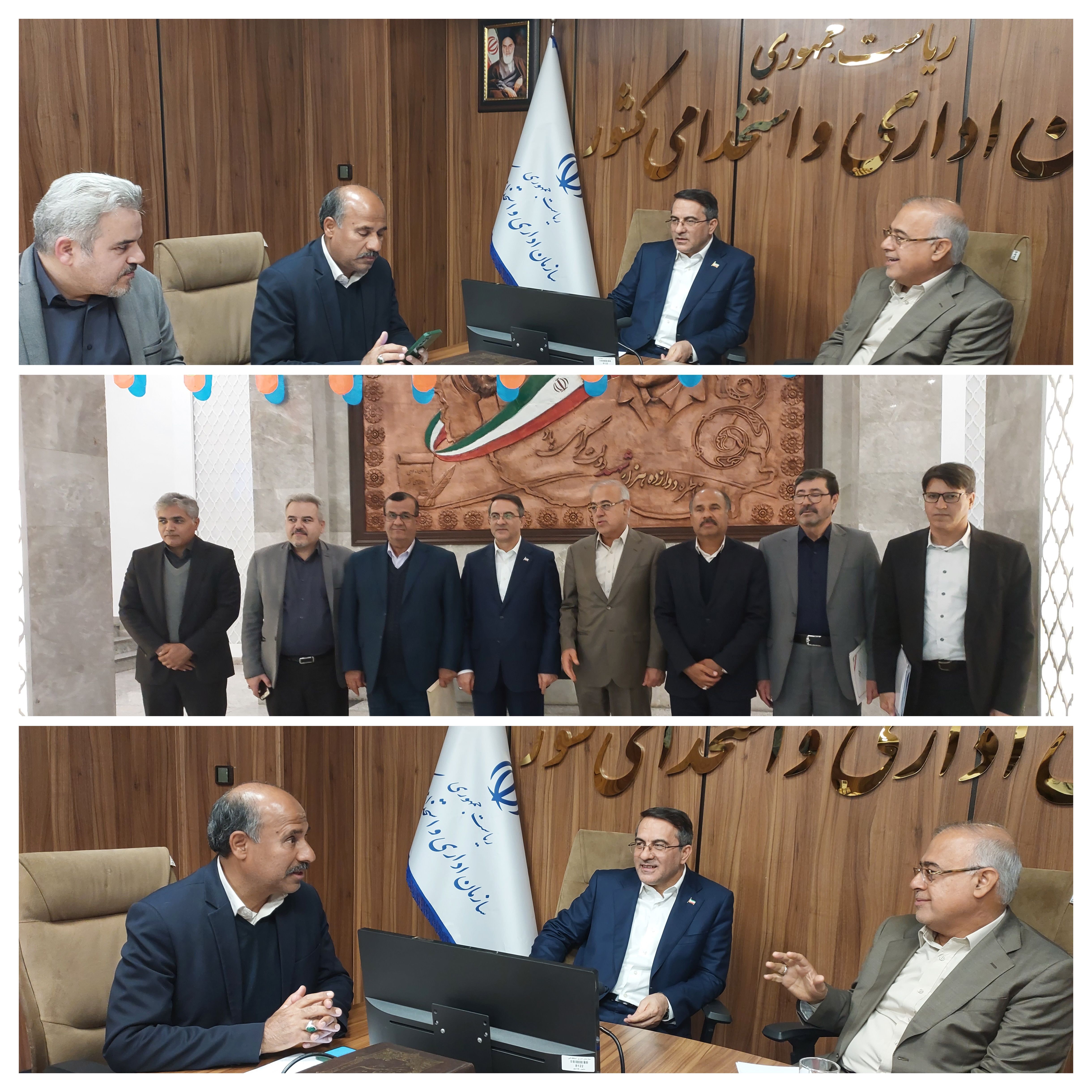 پیگیری مطالبات اداری و درمانی شرق هرمزگان در دیدار با معاون رئیس‌جمهور