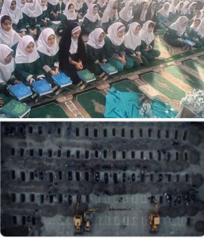 شهادت مظلومانه جمعی از دانش‌آموزان بی‌گناه مدرسه شجریه طیبه در شهرستان میناب که در پی جنایت هولناک و غیرانسانی رژیم آمریکا و رژیم صهیونیستی به فیض عظیم شهادت نائل آمدند، موجب اندوه و تأثر عمیق گردید