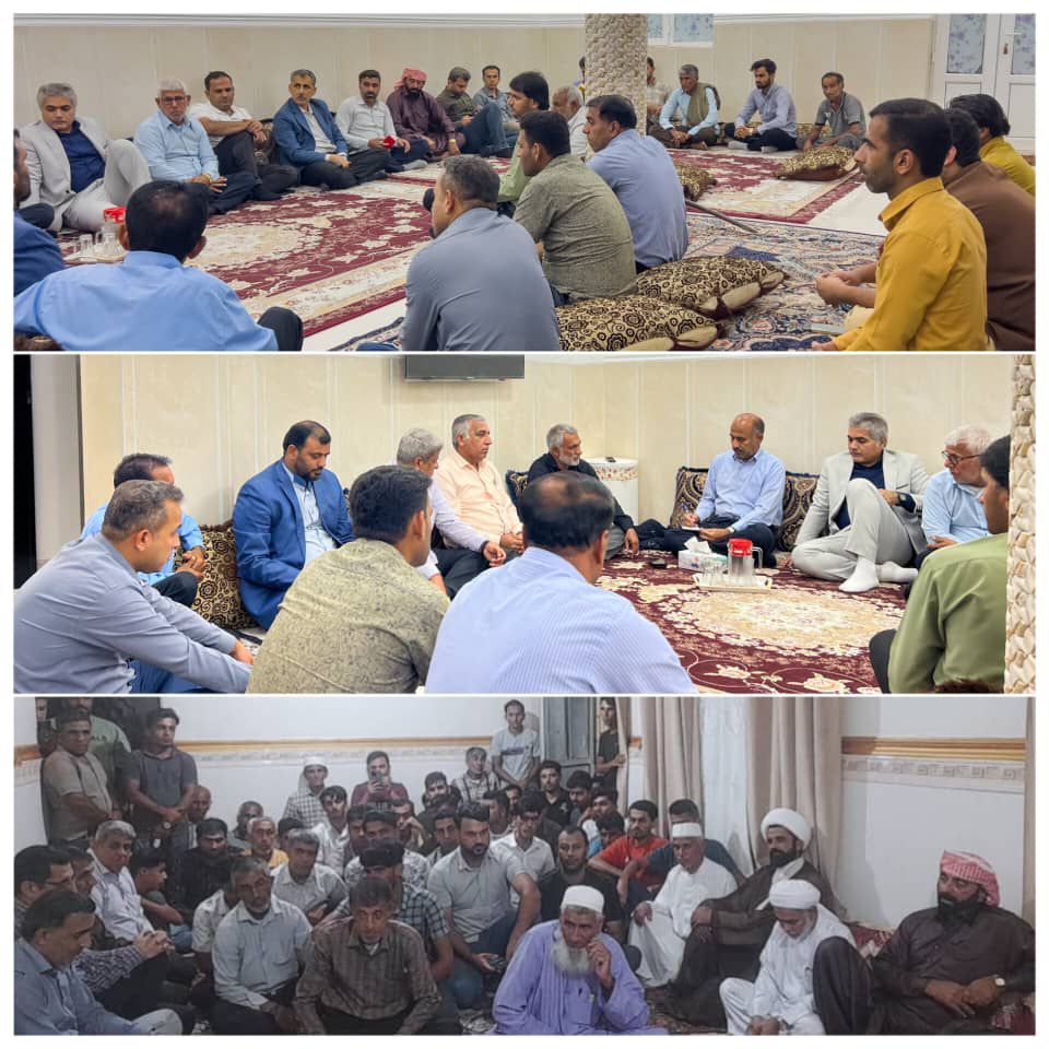 بازدید میدانی دکتر هاشمی در گروگ و روستای شهید مردان